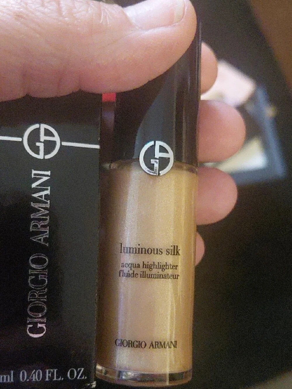 Giorgio Armani Black Luminous Silk Acqua Highlighter 2